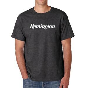 Remington - Men’s gray cotton short sleeve logo T-shirt